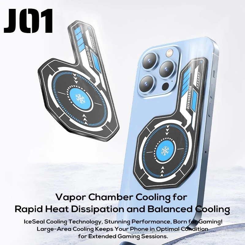 J01 High Quality NEW Mobile Phone Magnetic Cooling Plate Compatible Universal Radiator Game Cooler Expand Area Radiating Sticker
J01 High Quality NEW Mobile Phone Magnetic Cooling Plate Compatible Universal Radiator Game Cooler Expand Area Radiating Sticker