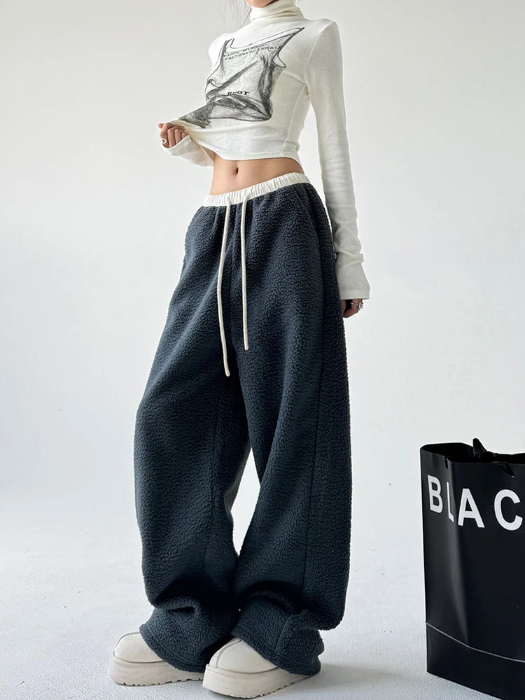 Женские спортивные брюки American Sle, новинка 2025, осень-зима, прямые свободные повседневные спортивные штаны, зимняя мода, широкие брюки...
Женские спортивные брюки American Sle, новинка 2025, осень-зима, прямые свободные повседневные спортивные штаны, зимняя мода, широкие брюки...