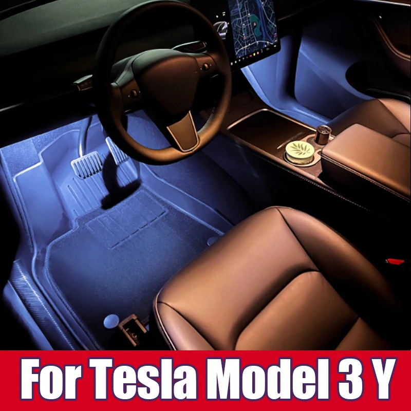 For Tesla Model Y Model 3 2017 2018 2019 2020 2021 2022 2023 2024 Car Footwell Lamp Atmosphere Lights Interior Trim Accessories
For Tesla Model Y Model 3 2017 2018 2019 2020 2021 2022 2023 2024 Car Footwell Lamp Atmosphere Lights Interior Trim Accessories