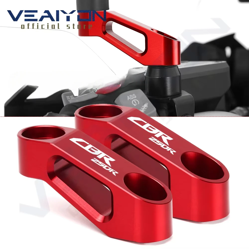 For HONDA CBR250R CBR500R CBR 250R CBR 500 R Motorcycle CNC Aluminum Mirror Extender Adaptor Universally Motorcycle Accessories
For HONDA CBR250R CBR500R CBR 250R CBR 500 R Motorcycle CNC Aluminum Mirror Extender Adaptor Universally Motorcycle Accessories