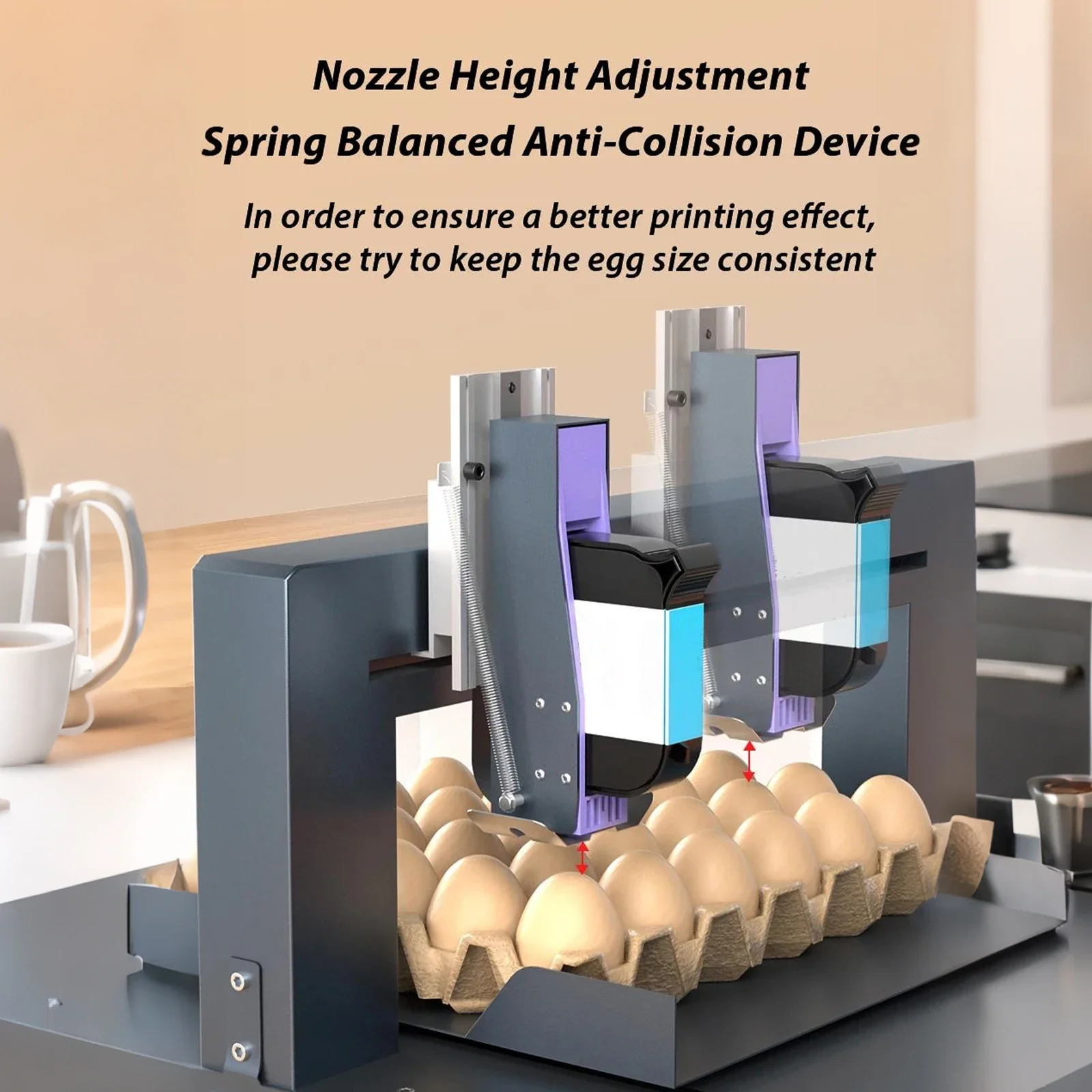 Automatic Eggs Marking Machine Egg Printer Continuous Egg Inkjet Printer For Label Expiry Date Stamp Inkjet Logo Barcode On Eggs
Automatic Eggs Marking Machine Egg Printer Continuous Egg Inkjet Printer For Label Expiry Date Stamp Inkjet Logo Barcode On Eggs