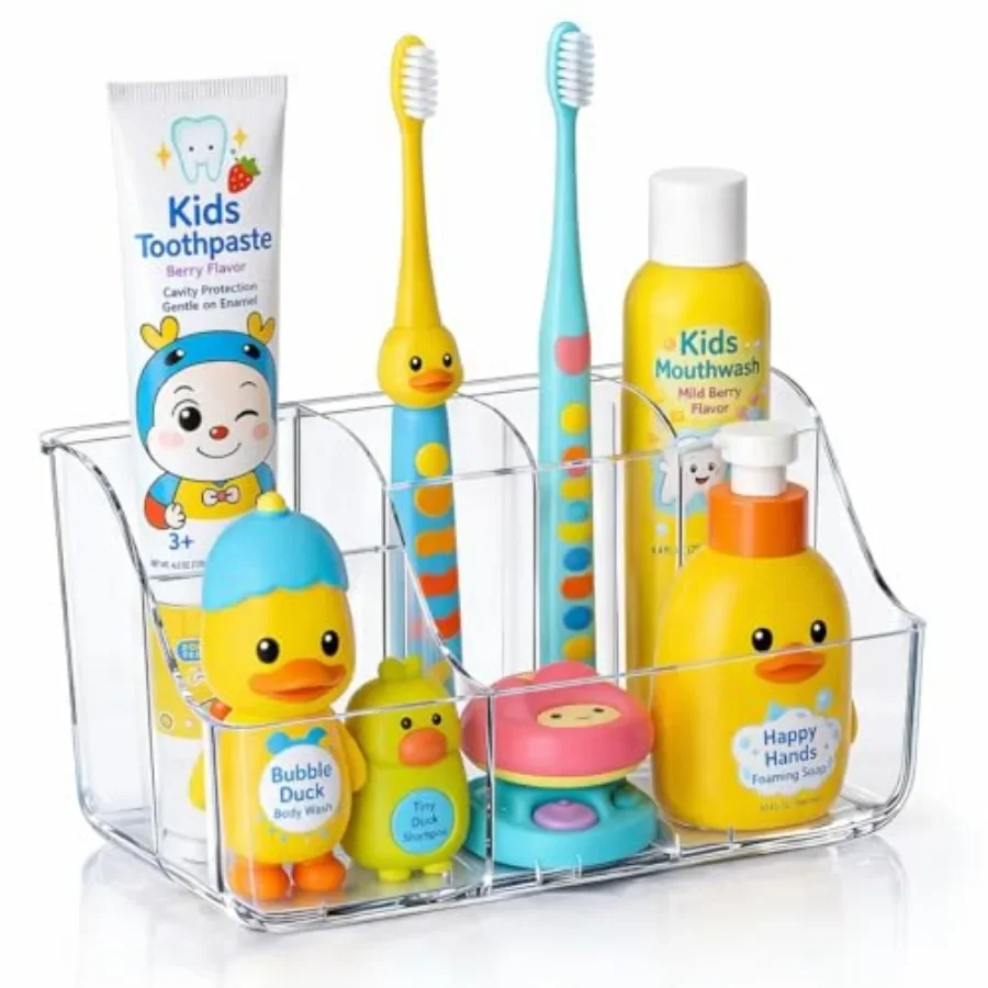 Clear Toothbrush Holders for Bathrooms Wall-Mounted Tooth Brush Holder and Toothpaste Holder for Bathroom Countertop or Wall Sp
Clear Toothbrush Holders for Bathrooms Wall-Mounted Tooth Brush Holder and Toothpaste Holder for Bathroom Countertop or Wall Sp