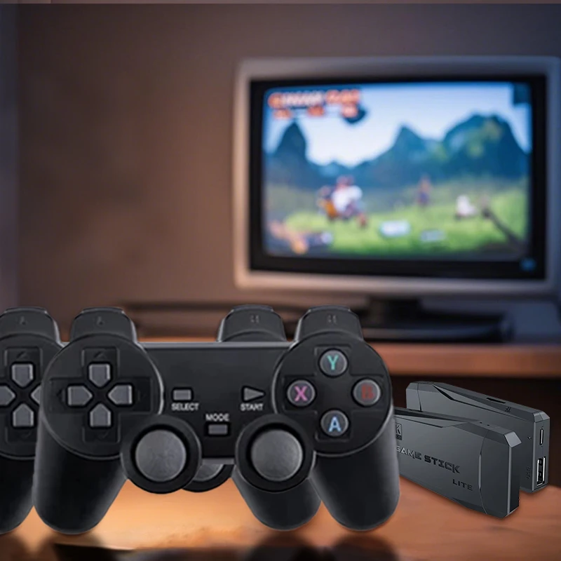 Mini Video Game Console 2.4g Wireless Controller Set Kids Gift 20000 Game Controller 4K Handheld Home Entertainment TV Adult
Mini Video Game Console 2.4g Wireless Controller Set Kids Gift 20000 Game Controller 4K Handheld Home Entertainment TV Adult