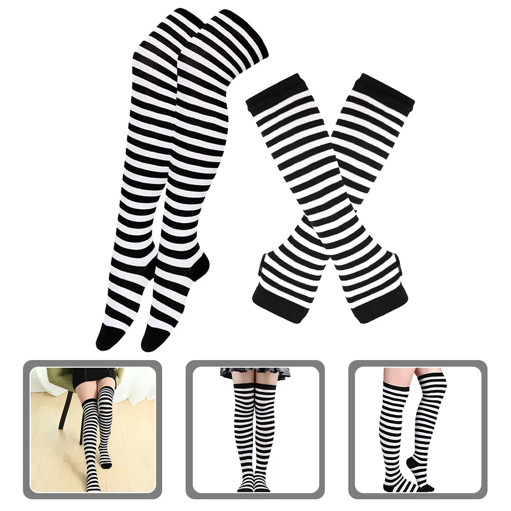 Fingerless Gloves Striped Mens Socks Stockings Winter for Women Arm Warmers Supplies Man Women's
Fingerless Gloves Striped Mens Socks Stockings Winter for Women Arm Warmers Supplies Man Women's