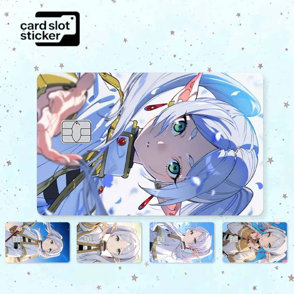 Anime Elven Sorceress Frieren Credit Card HD Stickers Game Card Decal Small Chip Waterproof Sticker Gift
Anime Elven Sorceress Frieren Credit Card HD Stickers Game Card Decal Small Chip Waterproof Sticker Gift
