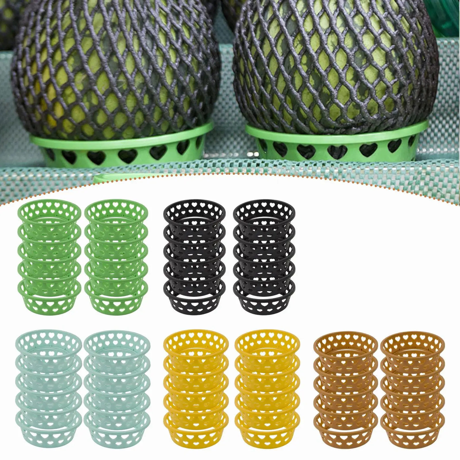 10x Round Fruit Display Rack Watermelon Holder Space Saving Fixed Base Melon Cradle for Kitchen Cantaloupe Coconuts
10x Round Fruit Display Rack Watermelon Holder Space Saving Fixed Base Melon Cradle for Kitchen Cantaloupe Coconuts