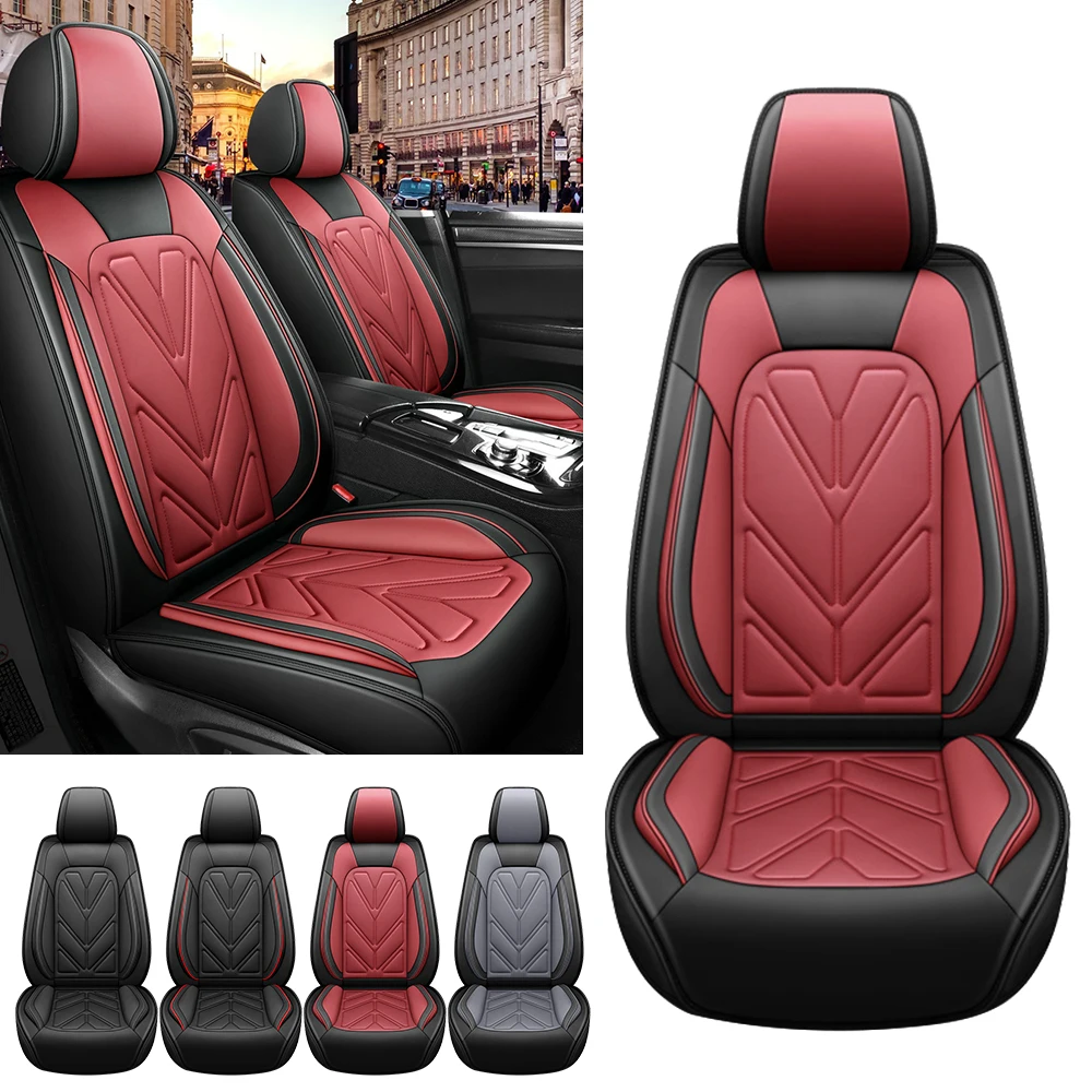 5-Seat PU Leather Car Seat Covers Full Set ,Universal Front Rear Seat Cushion ,Anti-Scratch Protection Waterproof Car Seat Cover
5-Seat PU Leather Car Seat Covers Full Set ,Universal Front Rear Seat Cushion ,Anti-Scratch Protection Waterproof Car Seat Cover