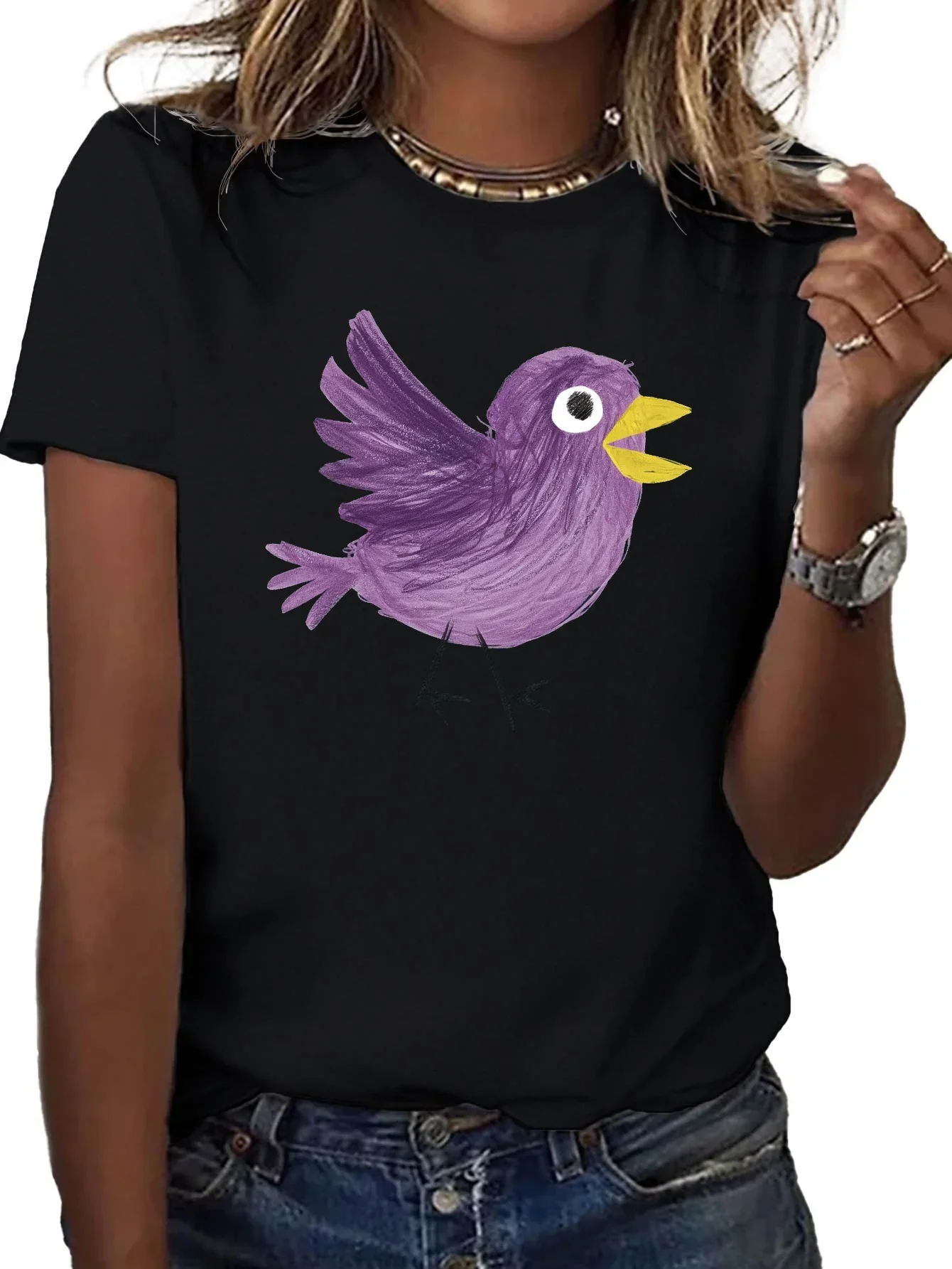 Женская футболка больших размеров, одежда с короткими рукавами и графикой, свободный и повседневный, мягкий и удобный, дышащий, для занятий спортом на открытом воздухе
Женская футболка больших размеров, одежда с короткими рукавами и графикой, свободный и повседневный, мягкий и удобный, дышащий, для занятий спортом на открытом воздухе