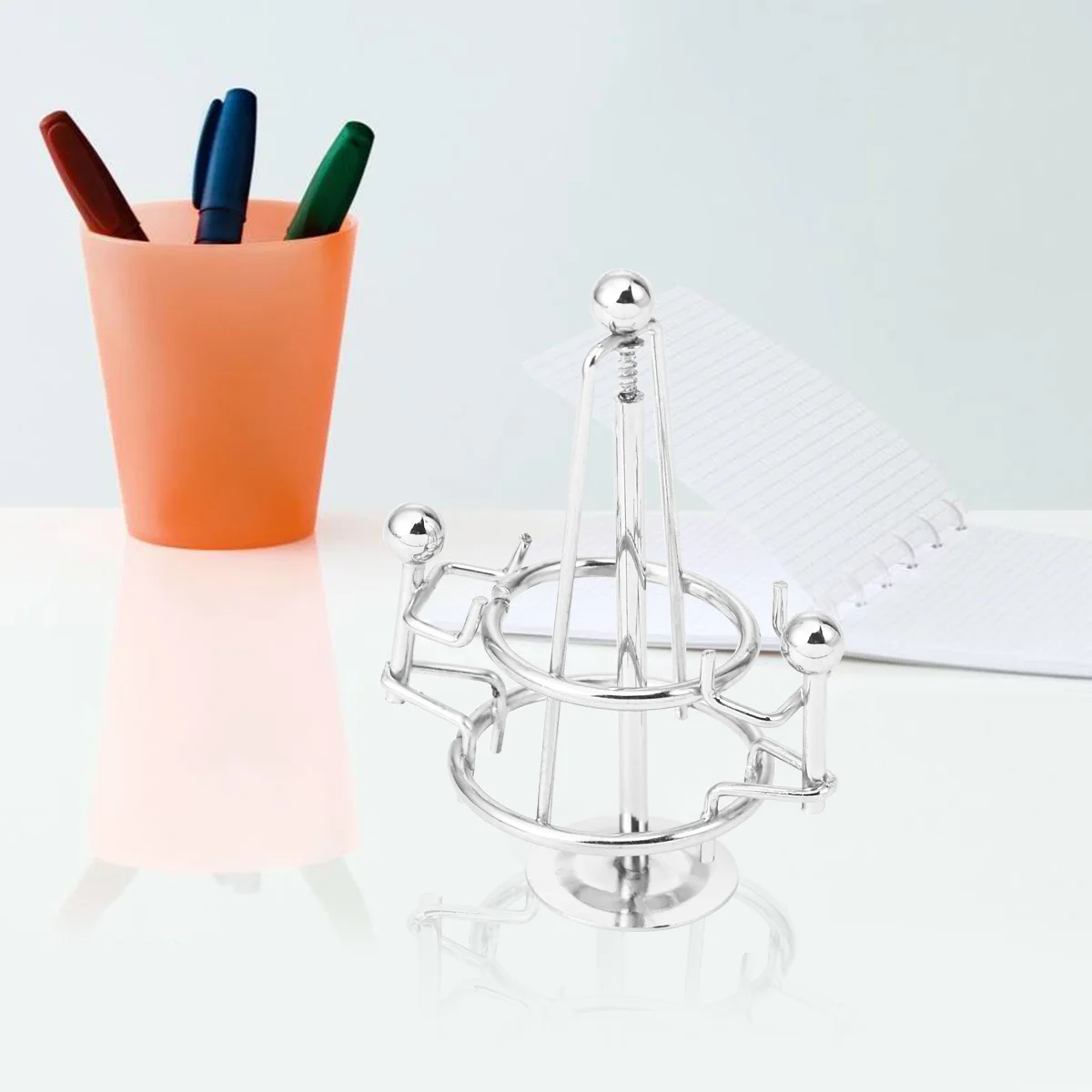 Metal Balance Figurine Home Office Decor Balancing Toy Gift Science Classroom Physics Law Demonstrator Creative Durability
Metal Balance Figurine Home Office Decor Balancing Toy Gift Science Classroom Physics Law Demonstrator Creative Durability
