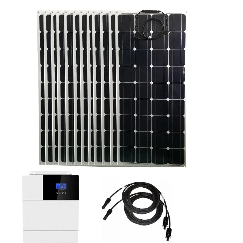 Solar System For Home Complete Kit 5000w 5Kw 220v 110V Battery Charger Hybrid Inverte Off Grid System Car Camping Caravan Boat
Solar System For Home Complete Kit 5000w 5Kw 220v 110V Battery Charger Hybrid Inverte Off Grid System Car Camping Caravan Boat