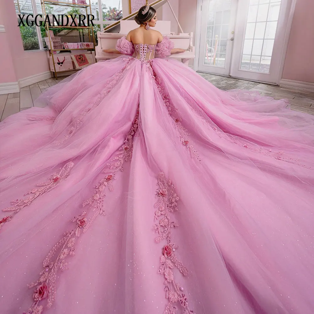 Розовое платье Quinceanera по индивидуальному заказу, 2025 Vestidos De 15, Quinceañera, милое платье Quinceanera с открытыми плечами, расшитое бисером и блестками, сладкий 16-летний гала
Розовое платье Quinceanera по индивидуальному заказу, 2025 Vestidos De 15, Quinceañera, милое платье Quinceanera с открытыми плечами, расшитое бисером и блестками, сладкий 16-летний гала