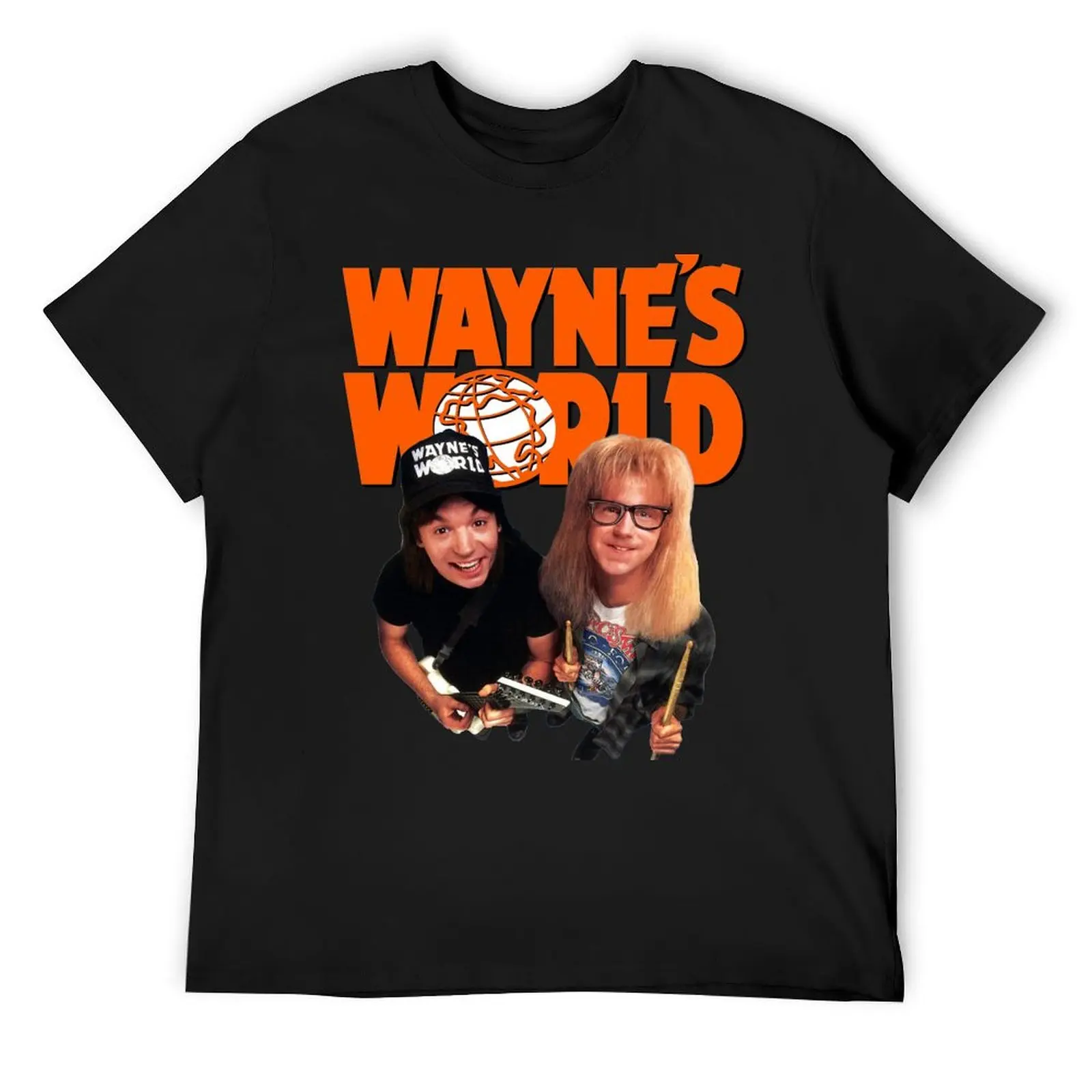 Wayne's World T-Shirt clothes anime tshirt graphics Luxury man mens shirts graphic tee
Wayne's World T-Shirt clothes anime tshirt graphics Luxury man mens shirts graphic tee