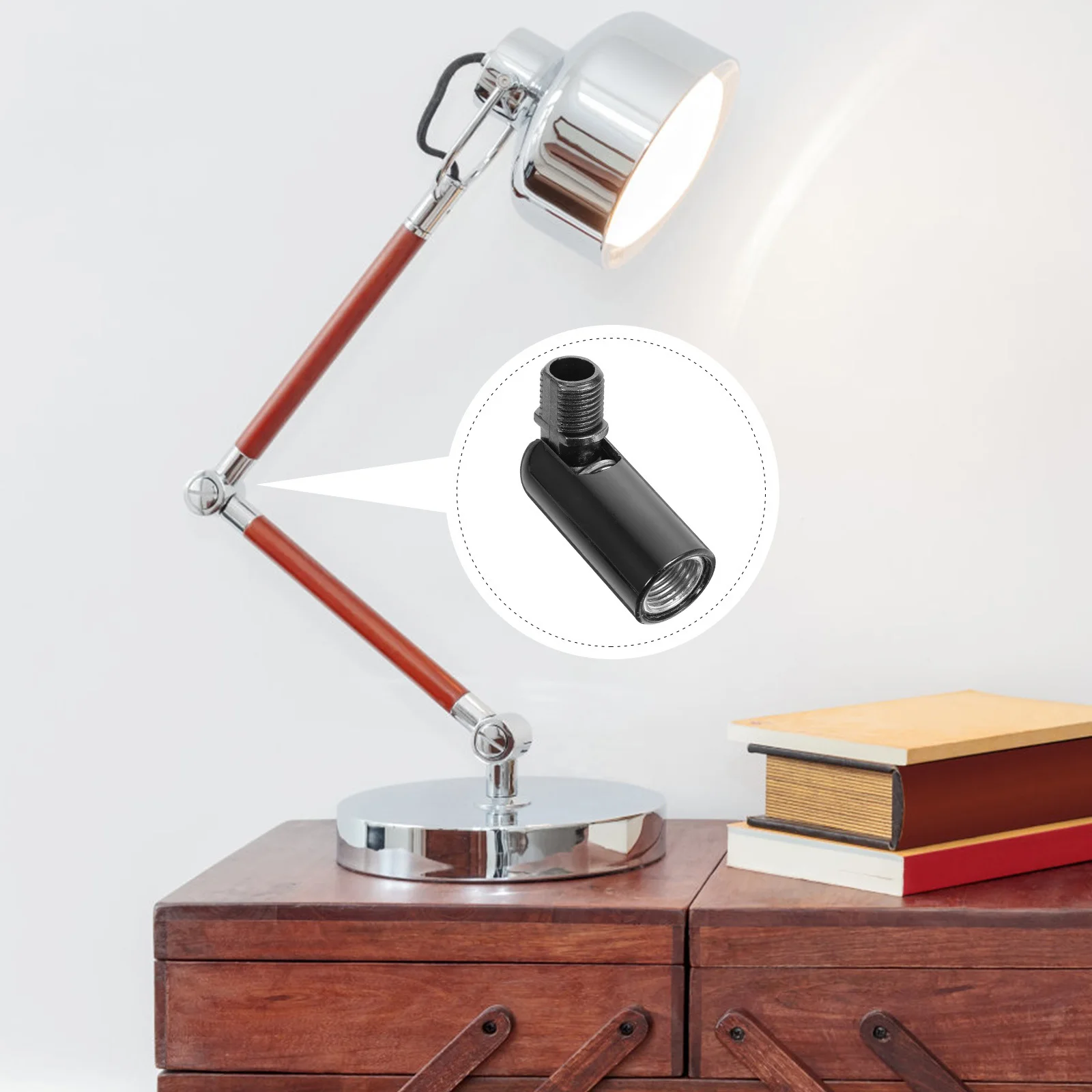 2pcs Swivel Head Adapter Metal Universal Joint Connector For Wall Lamp Bathroom Ceiling Light Sloped Ceiling Pendant Mount
2pcs Swivel Head Adapter Metal Universal Joint Connector For Wall Lamp Bathroom Ceiling Light Sloped Ceiling Pendant Mount