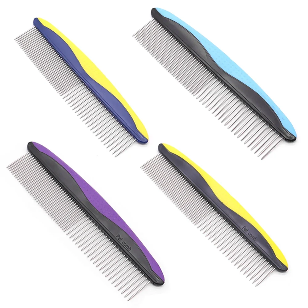 OEM ODM Professional Rounded Ends Stainless Steel Pet Cat Dog Hair Dematting Grooming Comb Tool for Removing Tangles and Knots
OEM ODM Professional Rounded Ends Stainless Steel Pet Cat Dog Hair Dematting Grooming Comb Tool for Removing Tangles and Knots