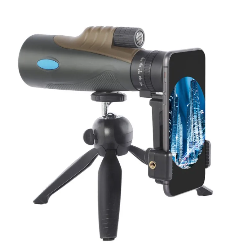 Монокулярный телескоп 10-30x50 с высоким разрешением, портативный, с призмой Bak4, для использования на открытом воздухе, для наблюдения за птицами, бинокль
Монокулярный телескоп 10-30x50 с высоким разрешением, портативный, с призмой Bak4, для использования на открытом воздухе, для наблюдения за птицами, бинокль