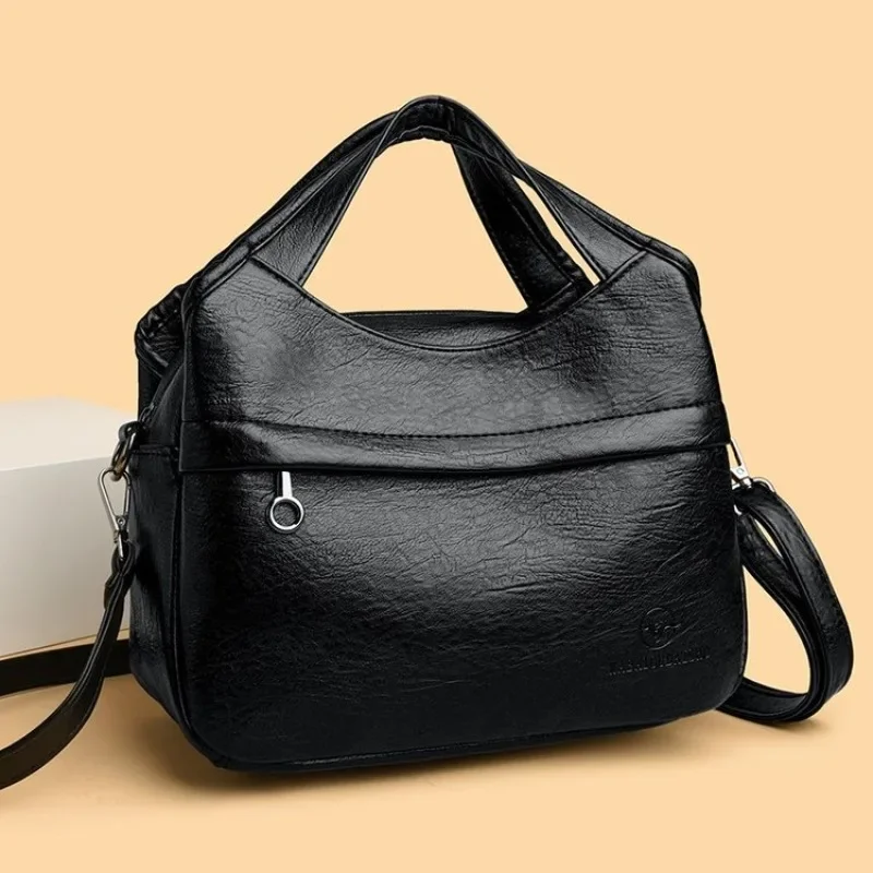 Vintage Fashionable Diaper Bag Tote For Women Large Capacity Minimalist Casual Simple High End Leather
Vintage Fashionable Diaper Bag Tote For Women Large Capacity Minimalist Casual Simple High End Leather