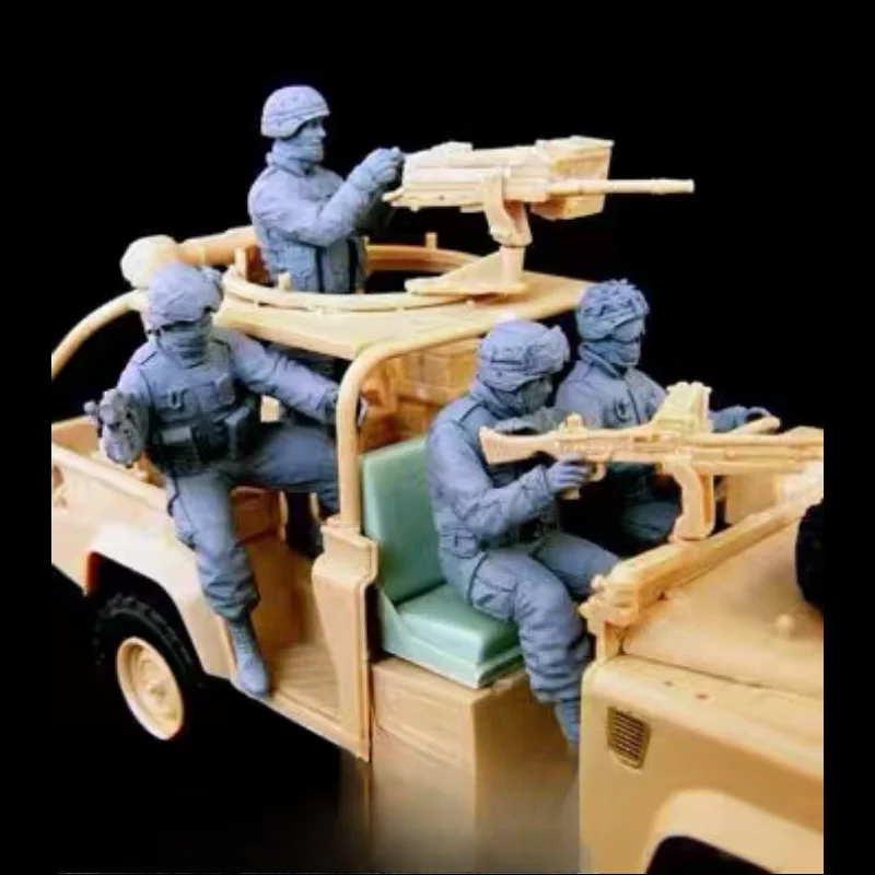 1/35 Resin Figure unpainted model Kit, military theme, (4 persons) unassembled and unpainted GK,619R
1/35 Resin Figure unpainted model Kit, military theme, (4 persons) unassembled and unpainted GK,619R