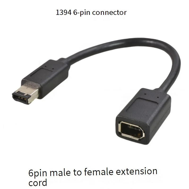 0.66 FT IEEE 1394 IEEE1394 6PIN Female to 1394b 9PIN male firewire 400 TO 800 Cable Adapter
0.66 FT IEEE 1394 IEEE1394 6PIN Female to 1394b 9PIN male firewire 400 TO 800 Cable Adapter