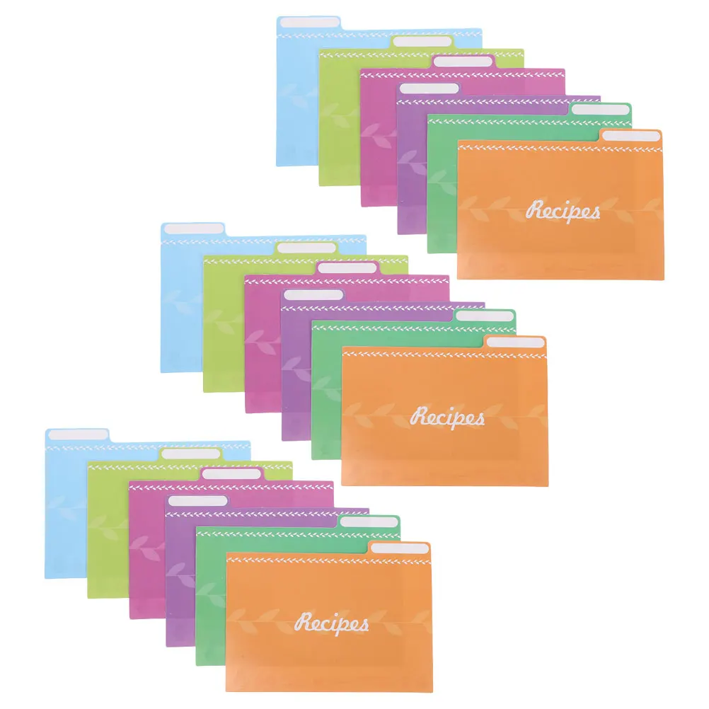 18pcs Russian Recipe Card Dividers Colorful Food Note Cards Recipe Sheets Separators Quick Categorization Daily Cooking Kitchen
18pcs Russian Recipe Card Dividers Colorful Food Note Cards Recipe Sheets Separators Quick Categorization Daily Cooking Kitchen