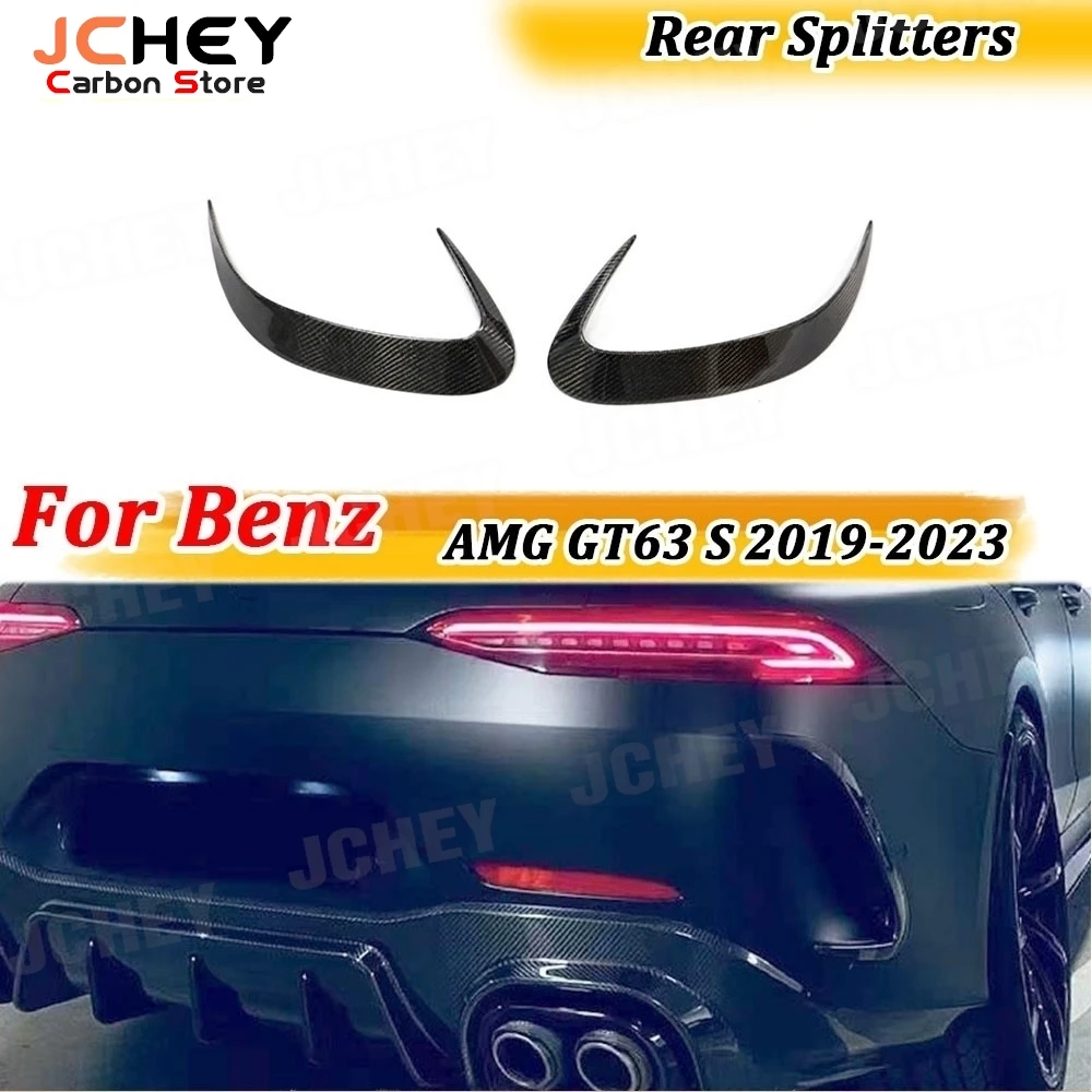 JCHEY Dry Carbon Rear Bumper Splitter Moulding Trim For Benz AMG GT63 GT63S 4Door 2019-2023 Car Rear Bumper Fins
JCHEY Dry Carbon Rear Bumper Splitter Moulding Trim For Benz AMG GT63 GT63S 4Door 2019-2023 Car Rear Bumper Fins