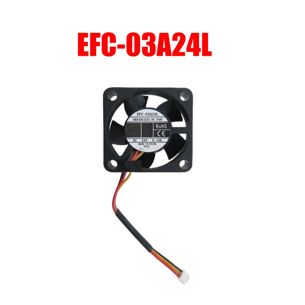 Cooling Fan EFC-03A24L 3010 Axial Fan DC24V 0.10A 3PIN New
Cooling Fan EFC-03A24L 3010 Axial Fan DC24V 0.10A 3PIN New