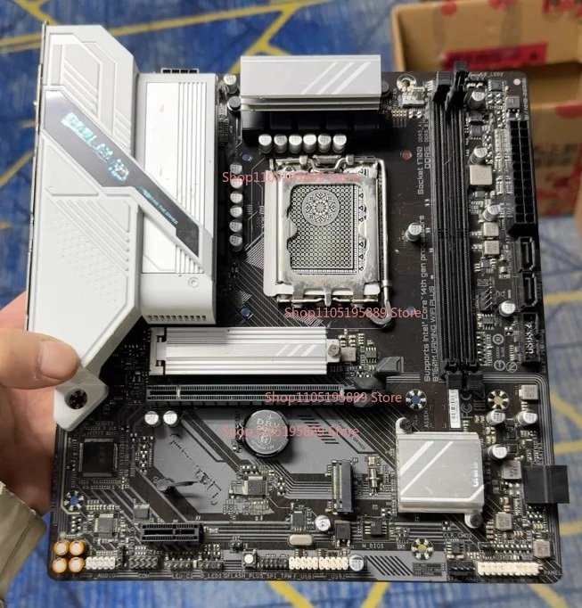 For GIGABYTE B760M GAMING WIFI PLUS Main Board LGA1700 DDR5 Interface Complete, Support 12/13/14 Generation Core
For GIGABYTE B760M GAMING WIFI PLUS Main Board LGA1700 DDR5 Interface Complete, Support 12/13/14 Generation Core