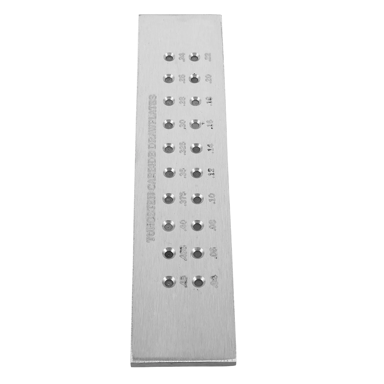 Professional Carbide Jewelry Draw Plate Tool Double Row Round Hole Fine Hole Design for Gold Silver Wire Reducing Drawing
Professional Carbide Jewelry Draw Plate Tool Double Row Round Hole Fine Hole Design for Gold Silver Wire Reducing Drawing