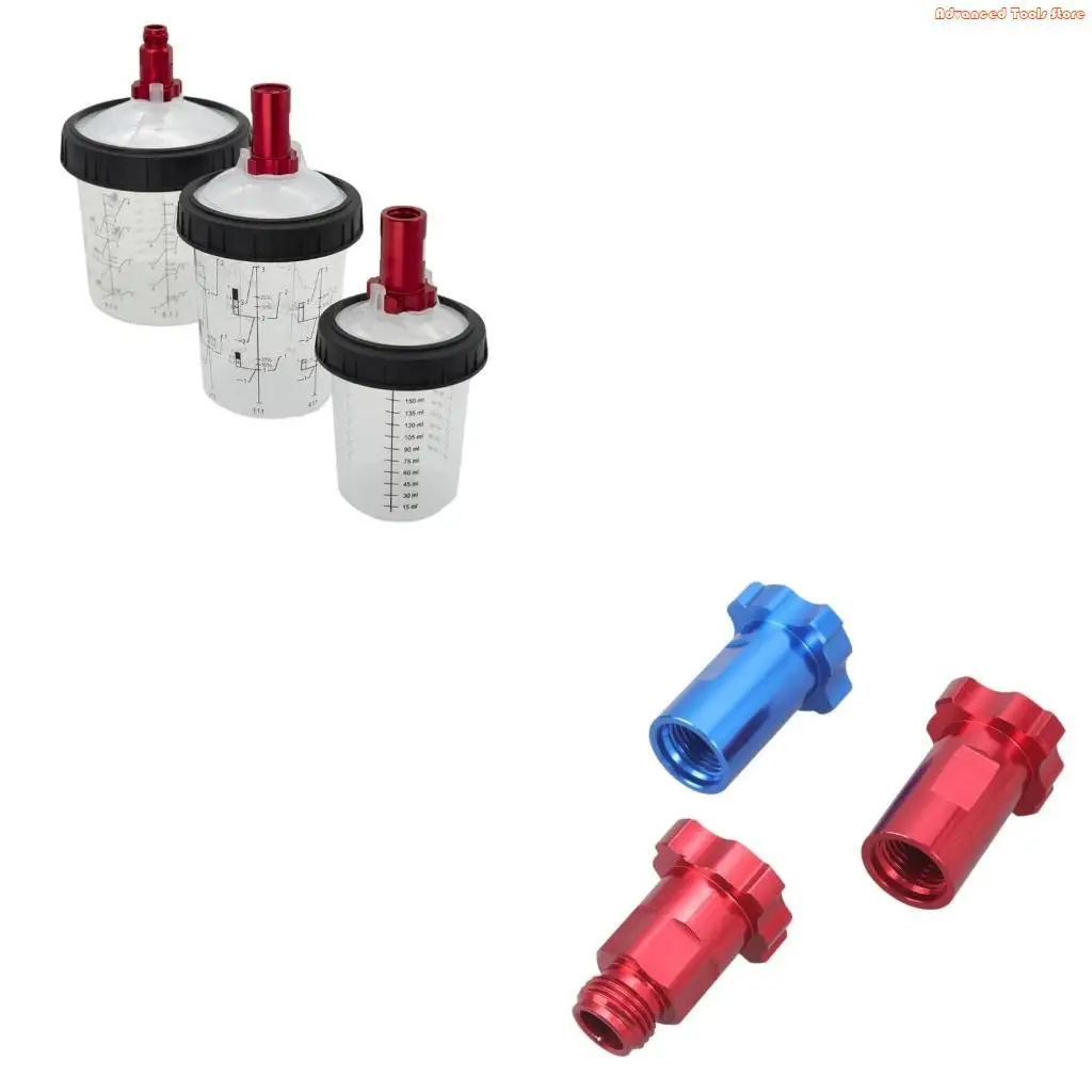 Professional Paint Sprayer Adapter Sprayer Guns Cup Adapter Interchangeable Connectors for Efficient Cup Replacement W91B
Professional Paint Sprayer Adapter Sprayer Guns Cup Adapter Interchangeable Connectors for Efficient Cup Replacement W91B