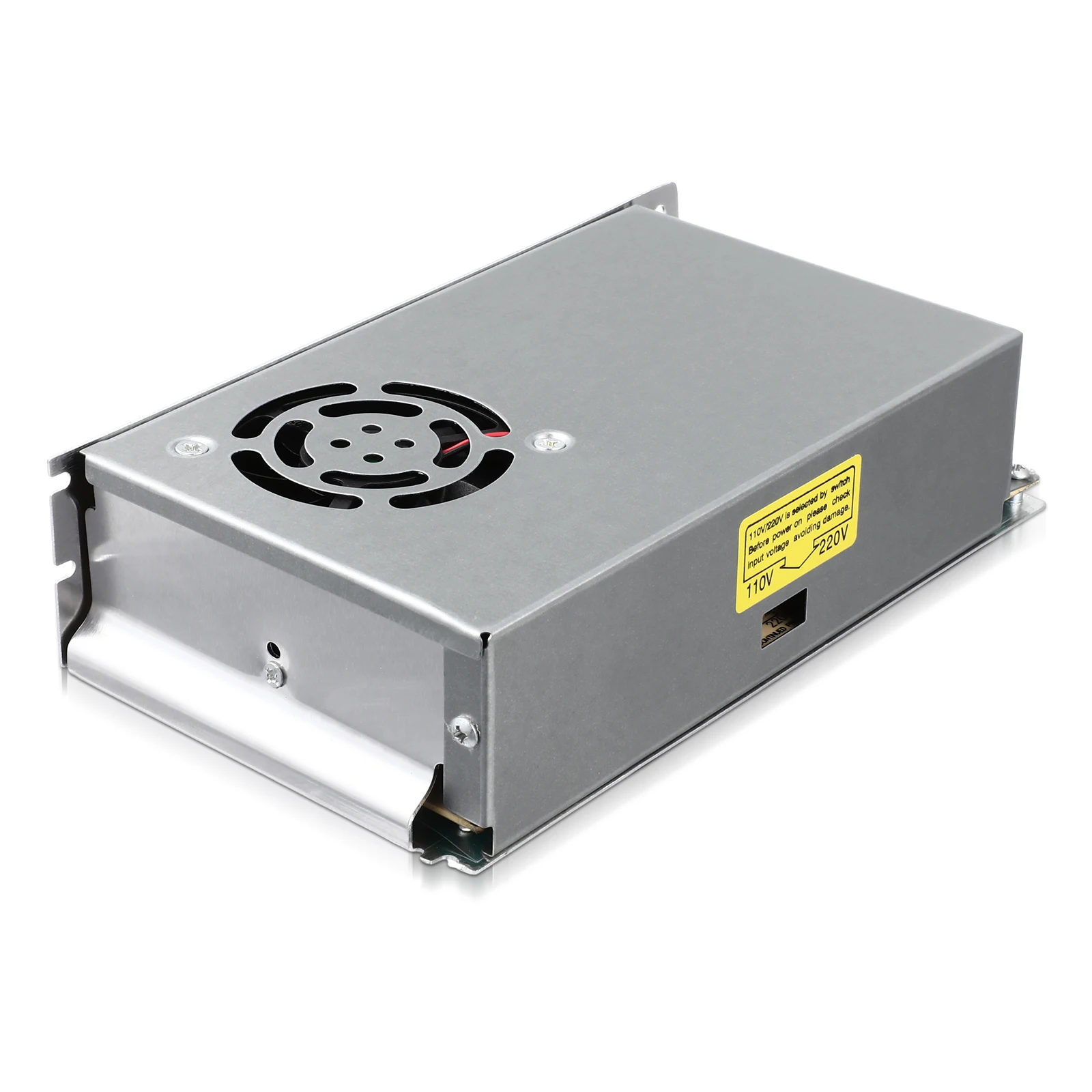 LED Light Strip Power Adapter 12V20A250W Iron Case Fan L200xW110xH50mm Voltage Supply Universal Converter Constant Output
LED Light Strip Power Adapter 12V20A250W Iron Case Fan L200xW110xH50mm Voltage Supply Universal Converter Constant Output