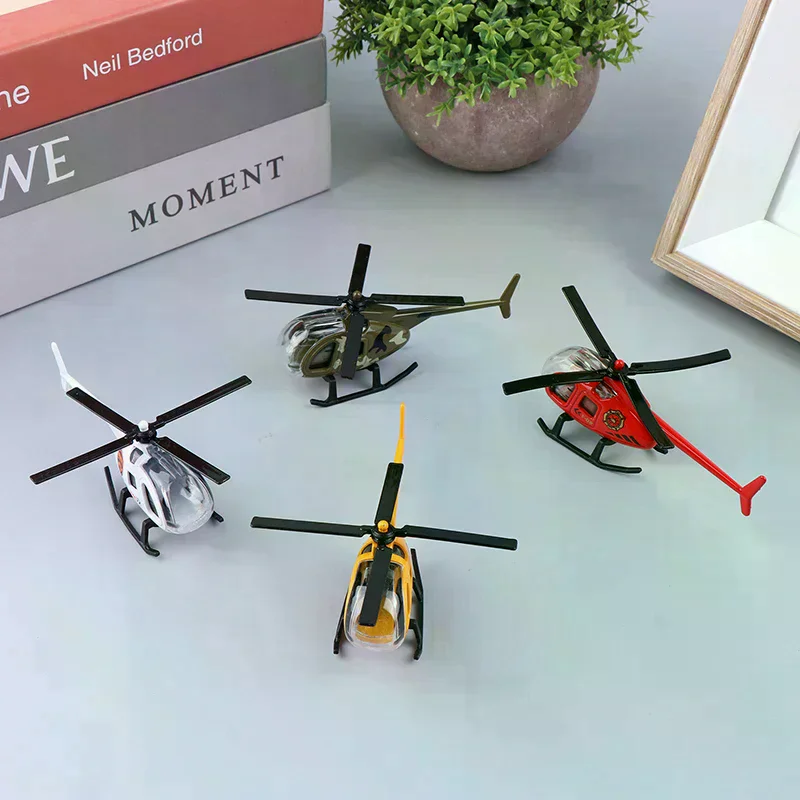 Mini Alloy Helicopter Model Toys Collection Decorations Simulation Airplane Toys For Kids Boys Birthday Gift
Mini Alloy Helicopter Model Toys Collection Decorations Simulation Airplane Toys For Kids Boys Birthday Gift