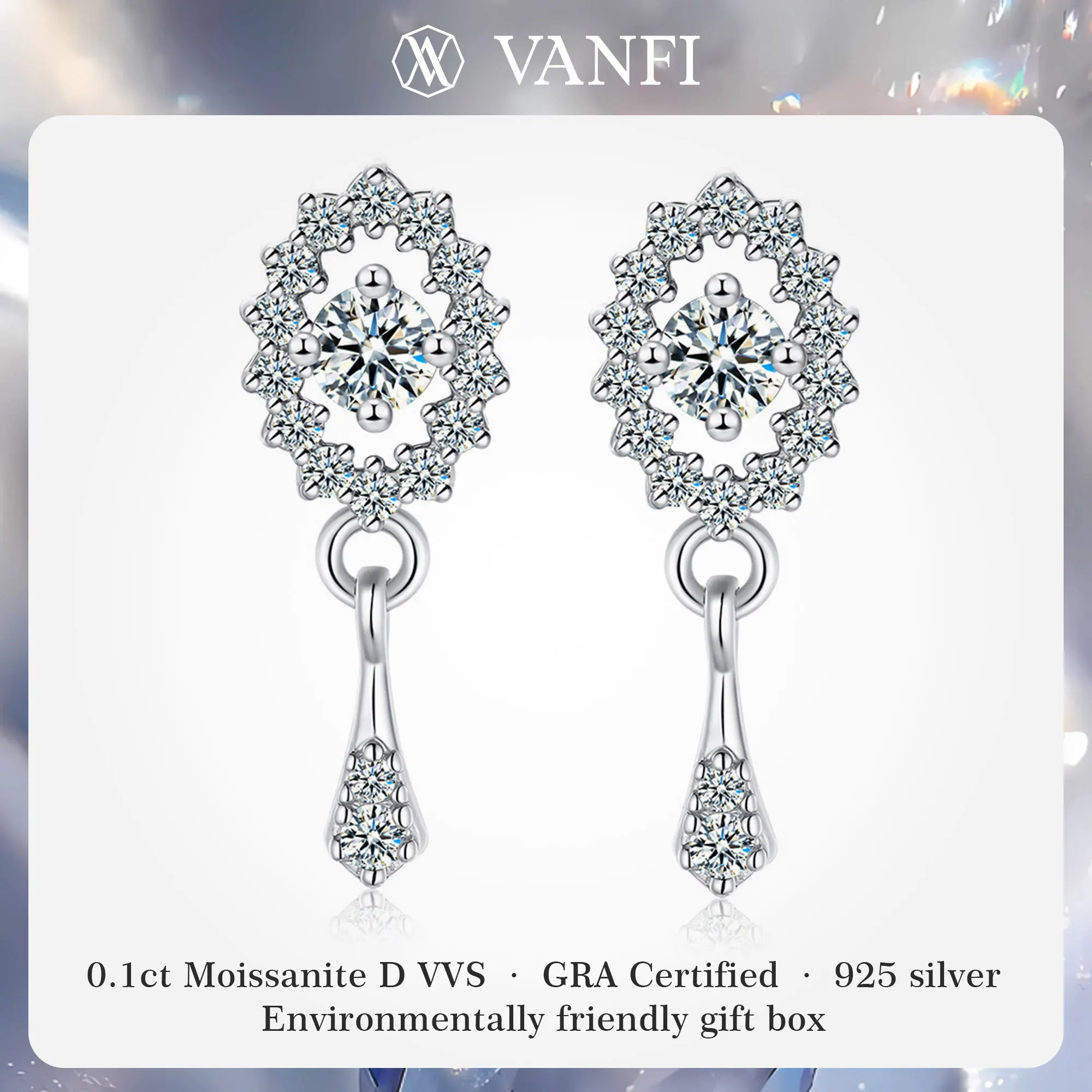 Kfvanfi муассанит стерлингового серебра 925 пробы женские серьги-капли с цветком белое золото с покрытием роскошные серьги высокого качества для свадебной вечеринки
Kfvanfi муассанит стерлингового серебра 925 пробы женские серьги-капли с цветком белое золото с покрытием роскошные серьги высокого качества для свадебной вечеринки