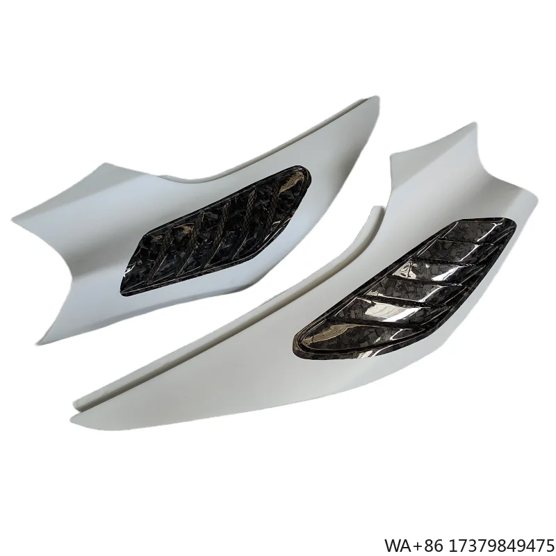Used for Upgrading the McLaren 720S to a Semi Carbon Forged V-style Fender Carbon Fiber Vent Car Body Kit 
Used for Upgrading the McLaren 720S to a Semi Carbon Forged V-style Fender Carbon Fiber Vent Car Body Kit