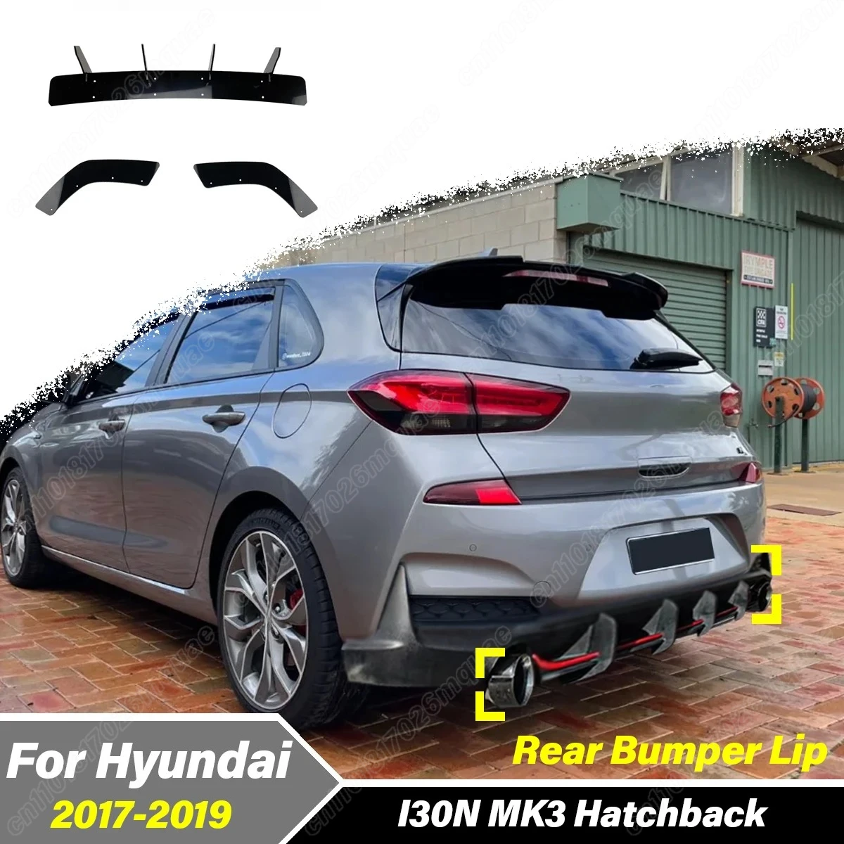 For Hyundai I30N MK3 Hatchback 2017 2018 2019 Rear Bumper Lip Diffuser Spoiler Splitter Car Exterior Accessories Decor BodyKits
For Hyundai I30N MK3 Hatchback 2017 2018 2019 Rear Bumper Lip Diffuser Spoiler Splitter Car Exterior Accessories Decor BodyKits
