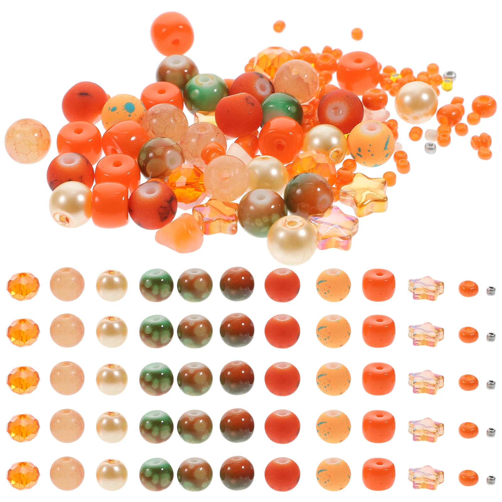 2 Packs Bracelet DIY Beads Jewelry Making Necklace Spacer Crystal Loose Mixed Suit Beads for Craft Projects H made Gifts
2 Packs Bracelet DIY Beads Jewelry Making Necklace Spacer Crystal Loose Mixed Suit Beads for Craft Projects H made Gifts