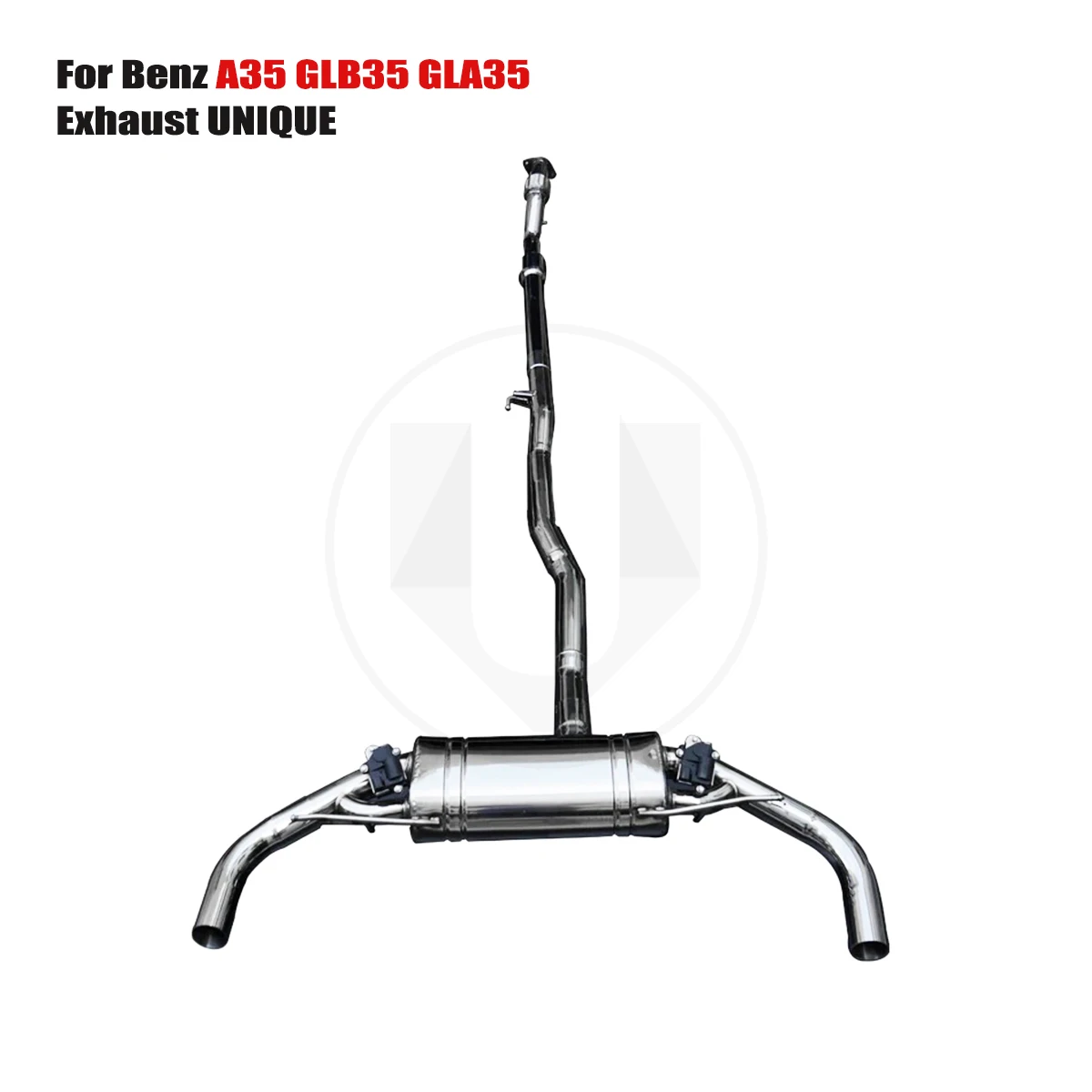 UNIQUE For 2019+ Benz A35 GLB35 GLA35 W118 2.0T performance valve exhaust system ss304 exhaust muffler
UNIQUE For 2019+ Benz A35 GLB35 GLA35 W118 2.0T performance valve exhaust system ss304 exhaust muffler