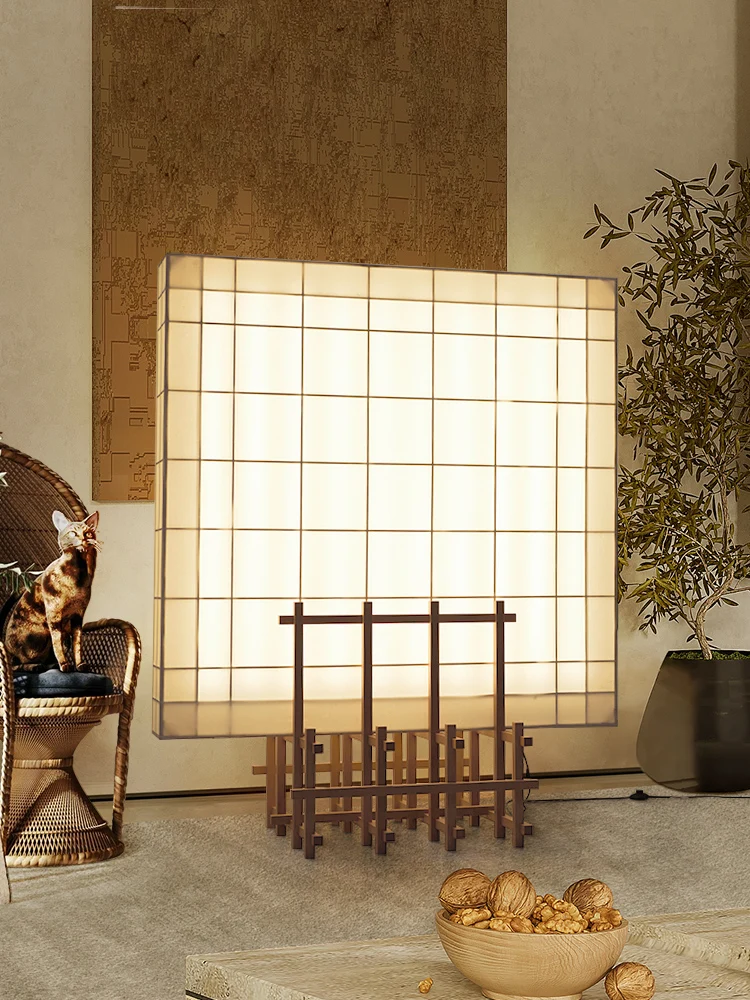 Retro medieval large vertical lamp floor lamp advertising display lamp clubhouse hall screen partition ambient light
Retro medieval large vertical lamp floor lamp advertising display lamp clubhouse hall screen partition ambient light