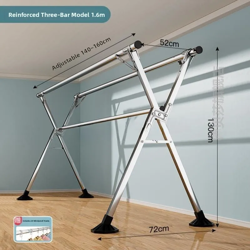 Floor Standing Clothes Drng Ra Indoor Balcony Outdoor Stainl Steel Fixed Clothes Hanger Home Bedroom Plastic Organizer
Floor Standing Clothes Drng Ra Indoor Balcony Outdoor Stainl Steel Fixed Clothes Hanger Home Bedroom Plastic Organizer