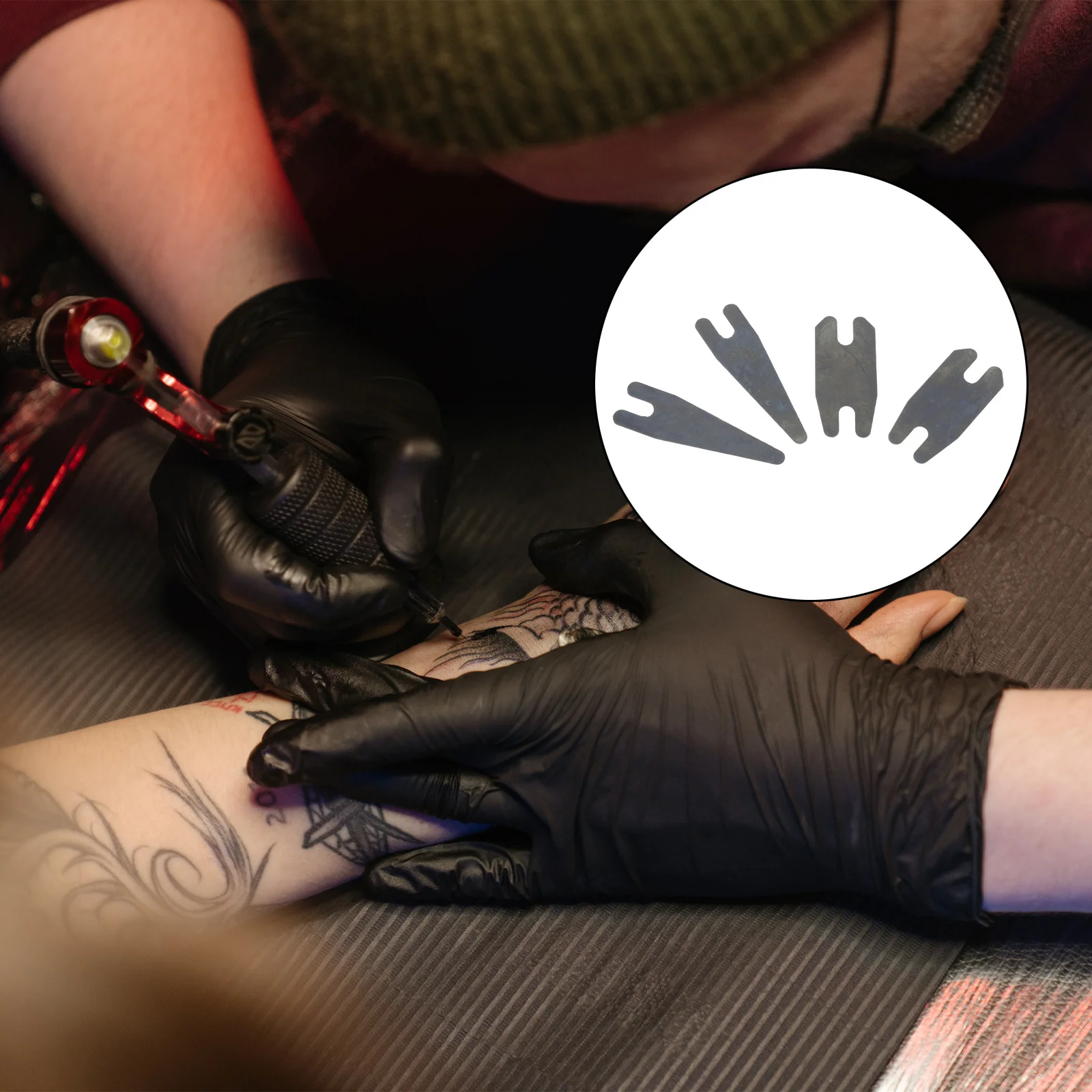 5 set Tattoo Front Rear Spring Kit Manganese Steel For Coil Machine Repair Precision Tuning Parts Professional Tattoo Equipment
5 set Tattoo Front Rear Spring Kit Manganese Steel For Coil Machine Repair Precision Tuning Parts Professional Tattoo Equipment