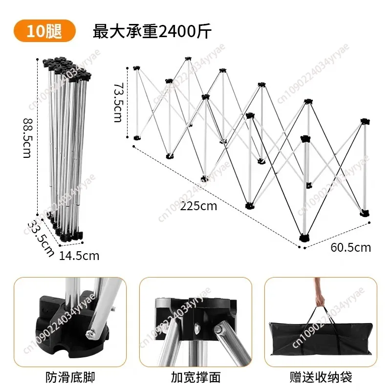 Foldable Leg Workbench Stainless Steel Portable Work Sawhorse Support Quick Telescopic Workbench
Foldable Leg Workbench Stainless Steel Portable Work Sawhorse Support Quick Telescopic Workbench