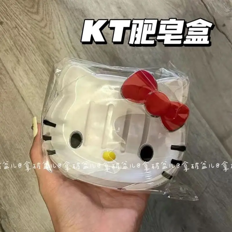 Kawaii HelloKitty Cartoon Soap Box Personalized Creative Cute Draining Home Bathroom Travel Covered Storage Box
Kawaii HelloKitty Cartoon Soap Box Personalized Creative Cute Draining Home Bathroom Travel Covered Storage Box
