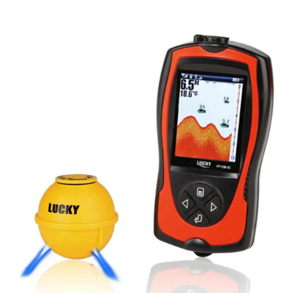 Wireless Fish Finder 45m Depth High Clarity LCD Sonar Sensor Transducer Fishing Detector
Wireless Fish Finder 45m Depth High Clarity LCD Sonar Sensor Transducer Fishing Detector