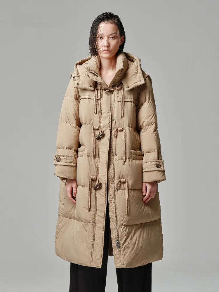 Зимнее новое легкое пальто XMOOM из ткани с эффектом памяти, с пуговицами, простое, для повседневной носки, с капюшоном и молнией
Зимнее новое легкое пальто XMOOM из ткани с эффектом памяти, с пуговицами, простое, для повседневной носки, с капюшоном и молнией