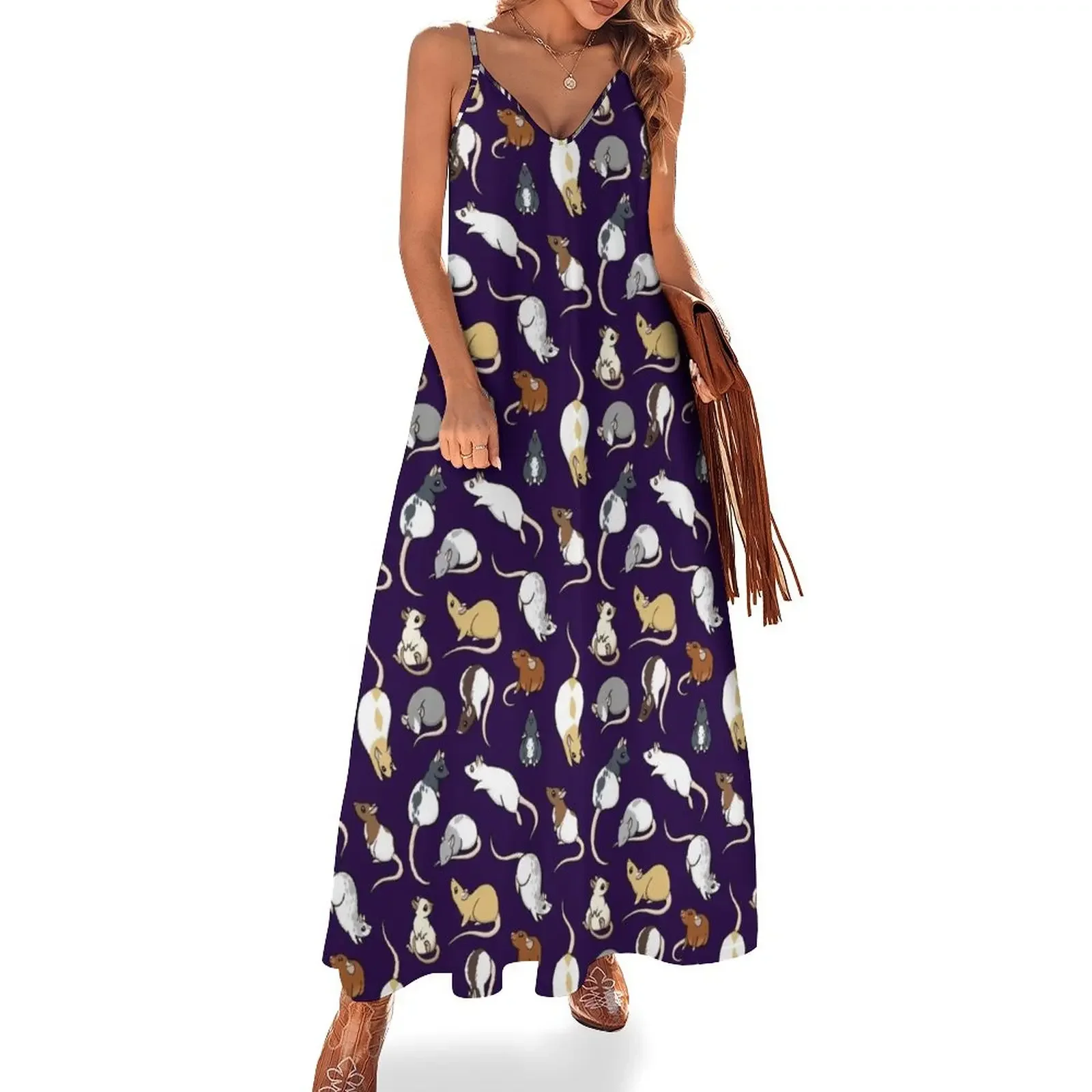 Rats Sleeveless Dress luxury woman party dress elegant women's dresses for wedding Dress
Rats Sleeveless Dress luxury woman party dress elegant women's dresses for wedding Dress