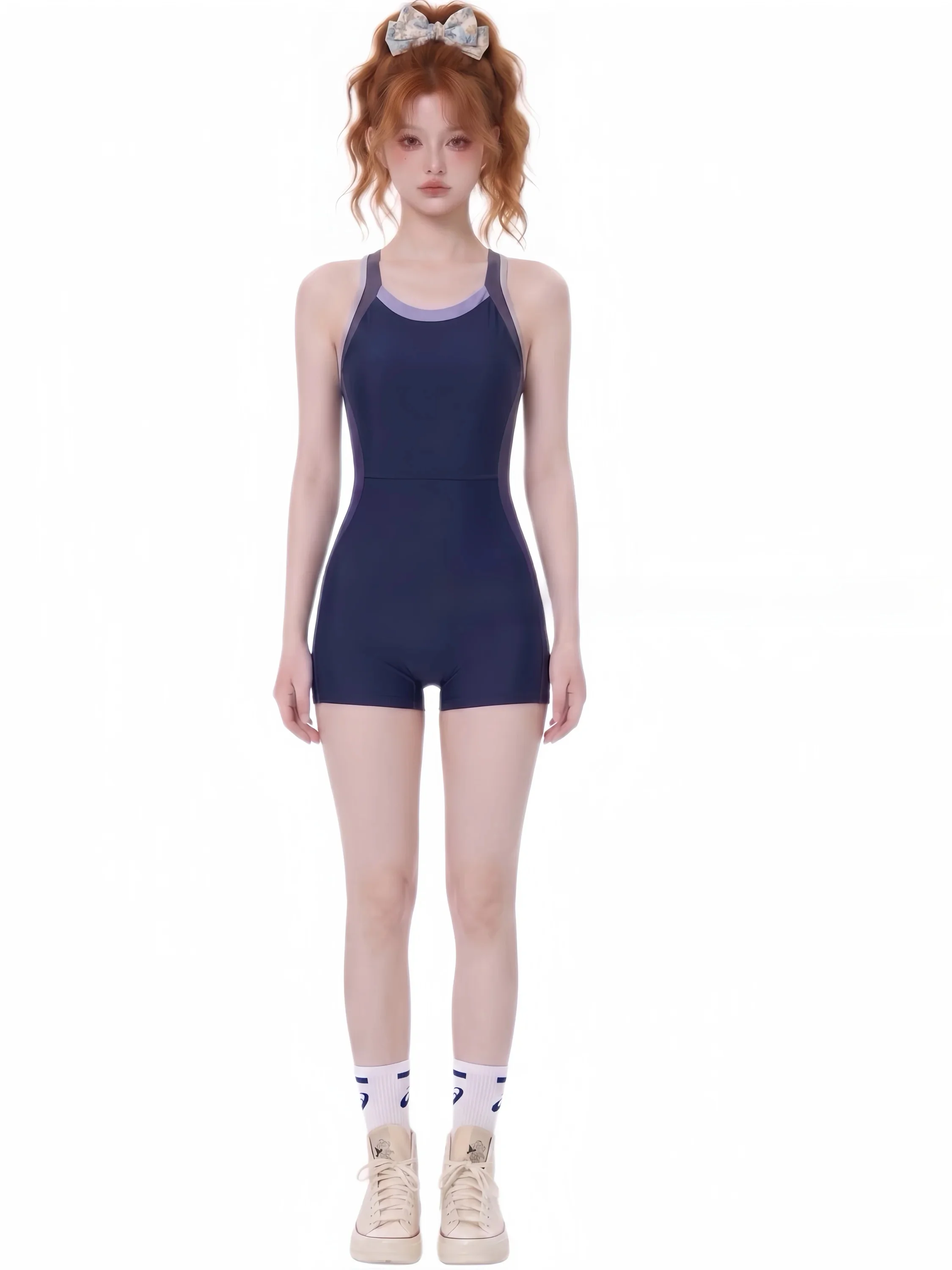2026 New Sport Style Swimsuit Women Cross Back Slimming Cover up Professional Swimming Suits Simple Design round Neck
2026 New Sport Style Swimsuit Women Cross Back Slimming Cover up Professional Swimming Suits Simple Design round Neck