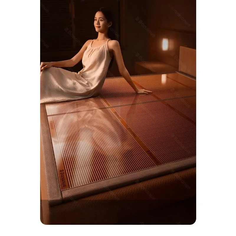 2025 new mat bamboo mat class a maternal and infant grade summer ice silk mat household summer
2025 new mat bamboo mat class a maternal and infant grade summer ice silk mat household summer