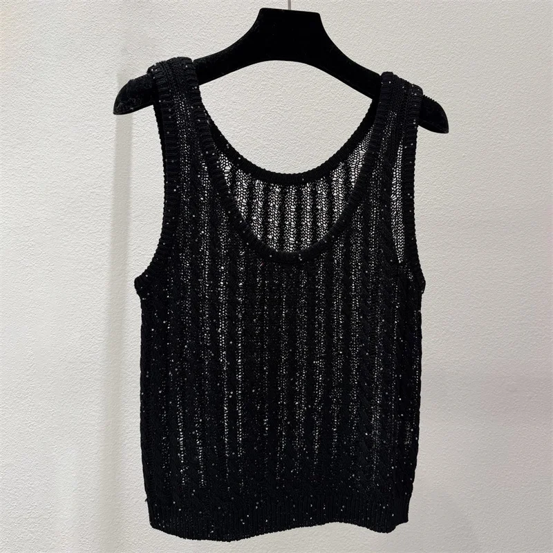women's vest New elastic knitted slim fit sleeveless top for summer 2026 Linen blend women's corset tanks top women's t-shirt
women's vest New elastic knitted slim fit sleeveless top for summer 2026 Linen blend women's corset tanks top women's t-shirt