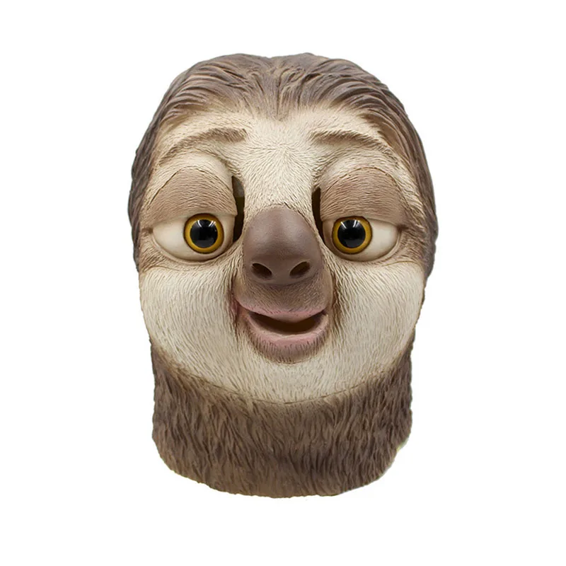 Animal Halloween Sloth Mask Funny Latex Ball Cosplay Masks Adult Halloween Event Cosplay Props One size
Animal Halloween Sloth Mask Funny Latex Ball Cosplay Masks Adult Halloween Event Cosplay Props One size