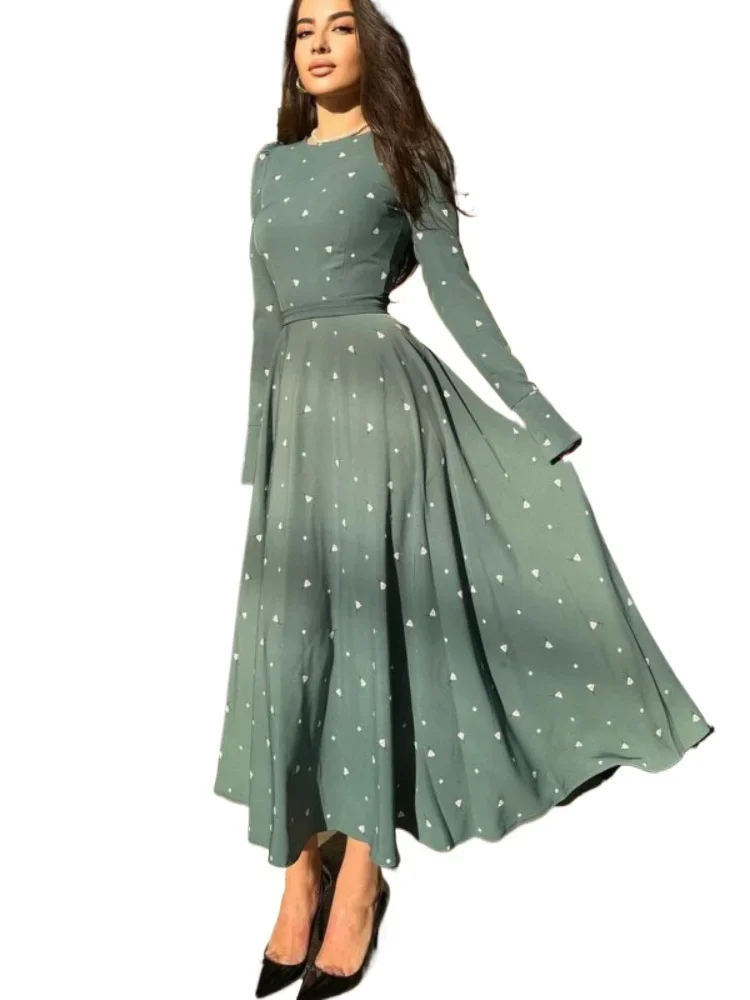 2025Eid Muslim Dress for Women Abaya Morocco Party Dresses Ramadan Lace-up Abayas Print Vestidos Largos Islam Dubai Arab Long
2025Eid Muslim Dress for Women Abaya Morocco Party Dresses Ramadan Lace-up Abayas Print Vestidos Largos Islam Dubai Arab Long