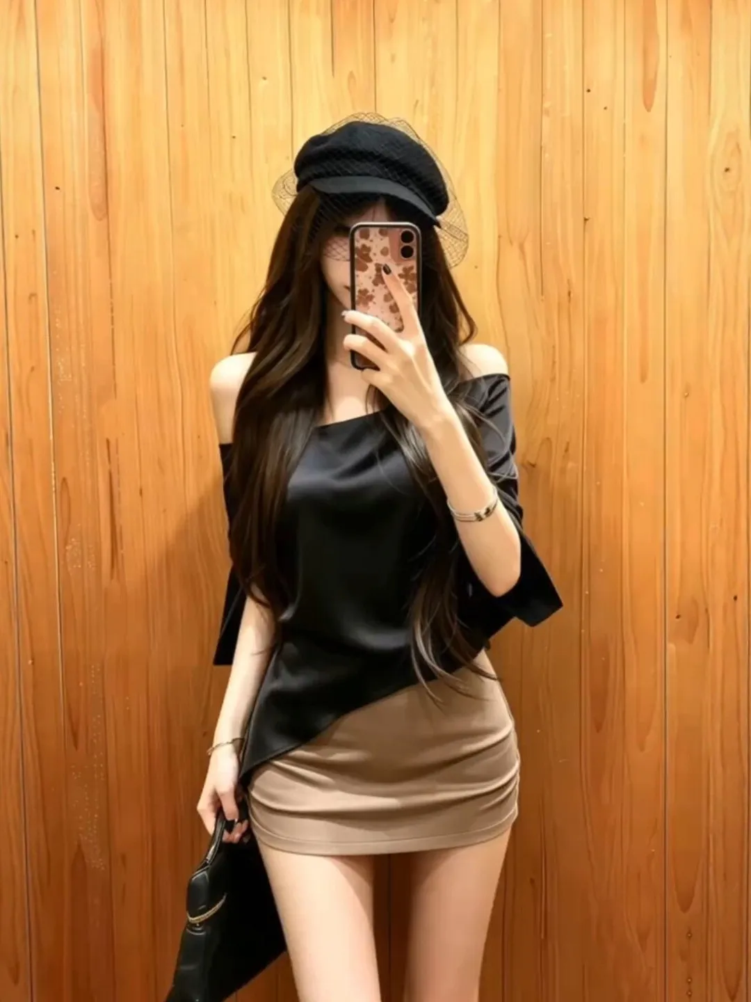 Summer Chic Satin One-Shoulder High-Waisted Bodycon Short Skirt Two-Piece Set Women Sexy Black Cover-Up Ensemble Casual Date
Summer Chic Satin One-Shoulder High-Waisted Bodycon Short Skirt Two-Piece Set Women Sexy Black Cover-Up Ensemble Casual Date