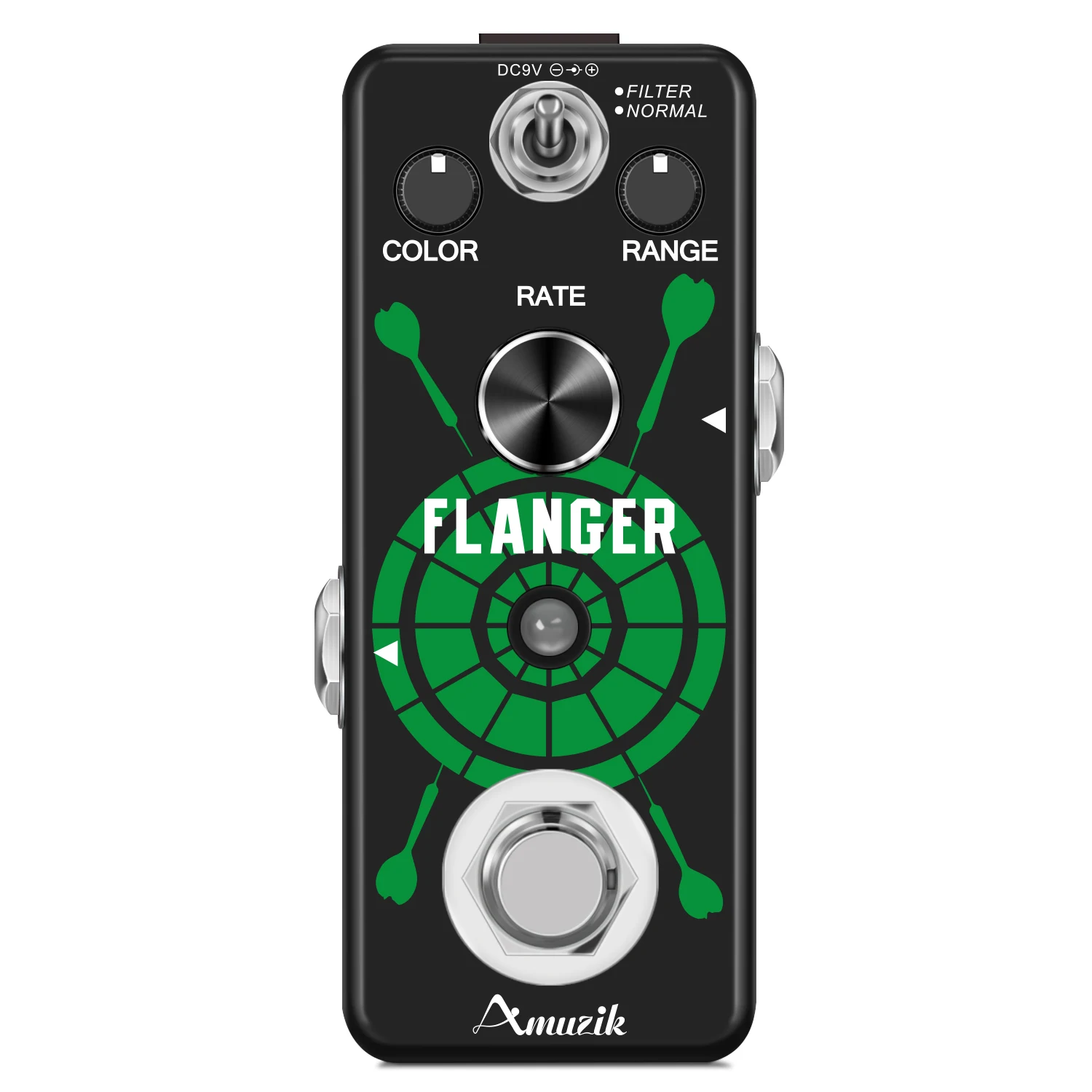 Amuzik LEF-312 Pure Analog Flanger Guitar Effect Pedal with Static Filtering True Bypass Guitar Accessories Amuzik LEF-312
Amuzik LEF-312 Pure Analog Flanger Guitar Effect Pedal with Static Filtering True Bypass Guitar Accessories Amuzik LEF-312